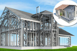 Быстровозводимое строительство из легких стальных тонкостенных конструкций (ЛСТК)