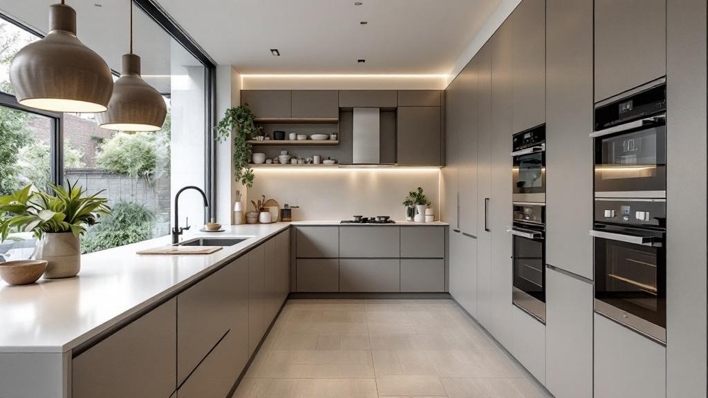 Какие кухни подходят для узких и вытянутых помещений: секреты дизайна и эргономики