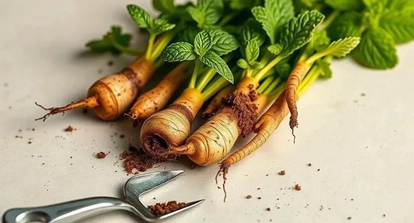 Размножение мяты и мелиссы корневыми черенками