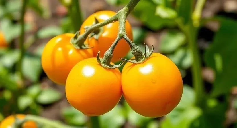 Желтые помидоры Золотой король и Золотое сердце