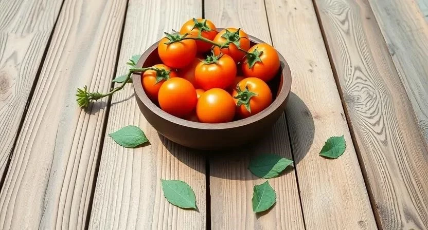 Томаты сорта Оранжевая клубника