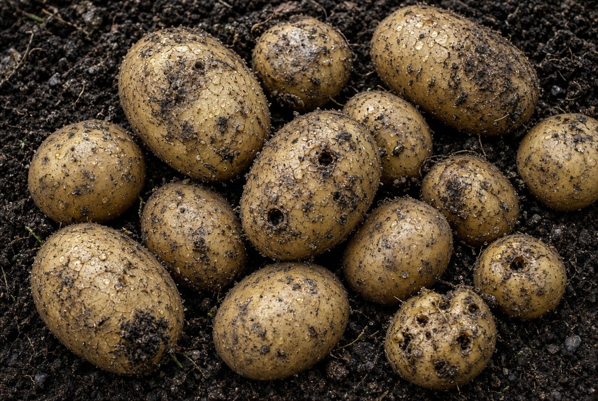 Болезни и вредители картофеля: способы распознавания