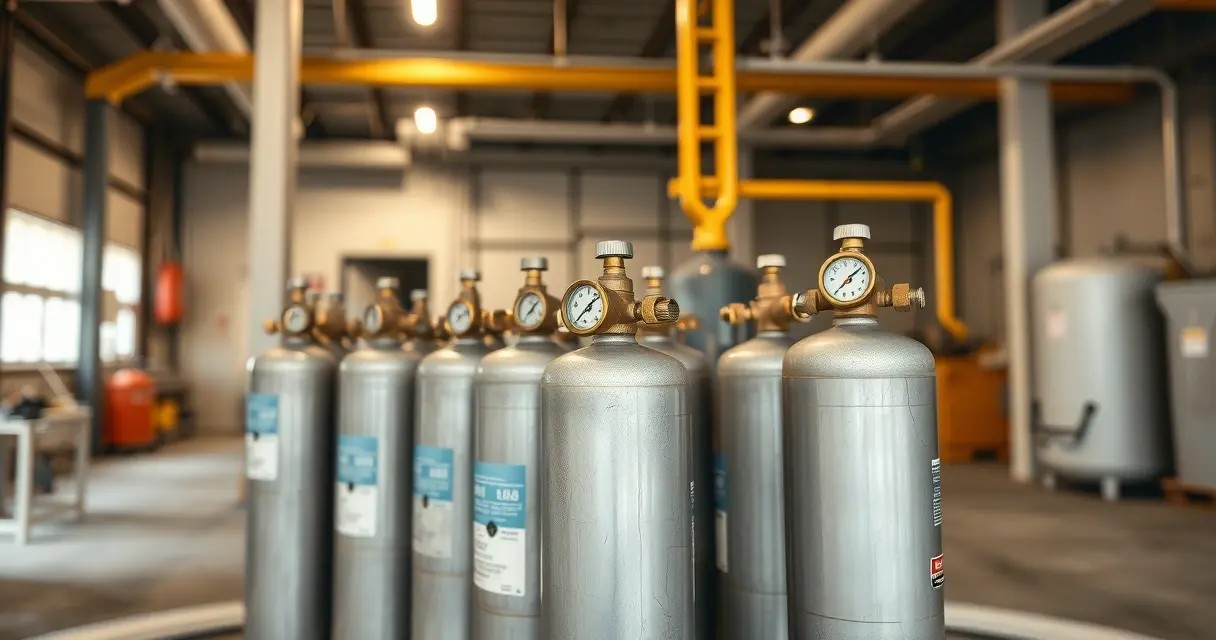 Технические газы, баллоны и криогенное оборудование: что нужно знать