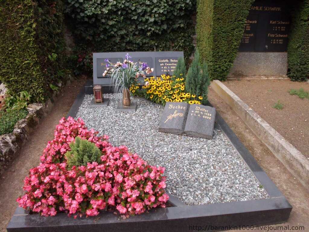 Об цветнике на могилу своими руками: размеры и установка надгробных цветников