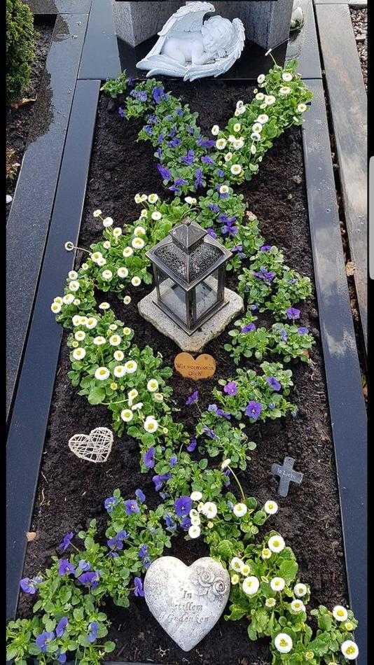 Какие цветы лучше посадить на кладбище, чтобы они украсили могилу