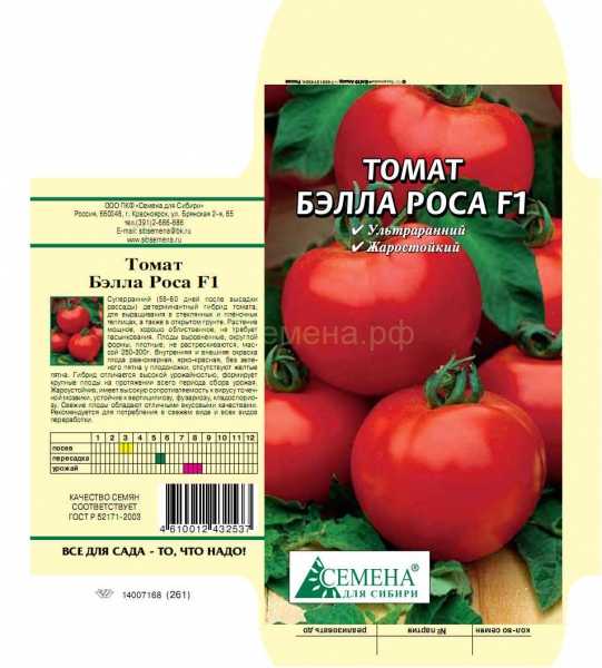 Белла Росса: описание сорта томата, характеристики помидоров, посев