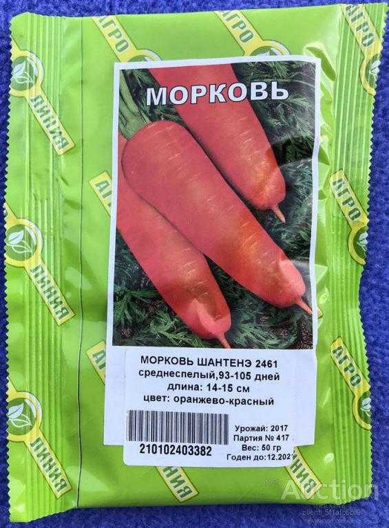 Морковь шантане